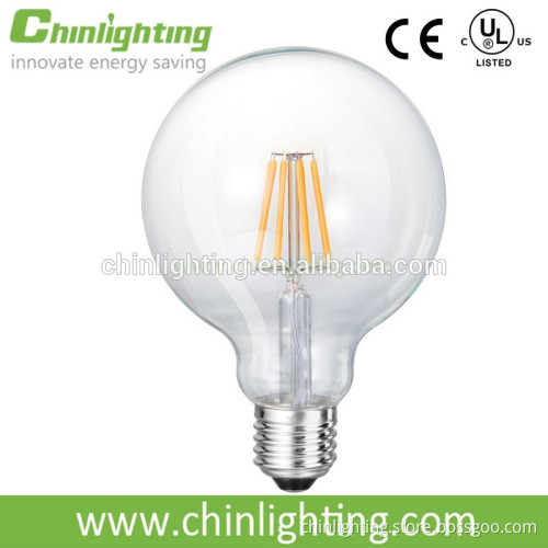 High quality g95 2W 4W 6W 8W 2700K/3000K/6500K vintage filament bulb